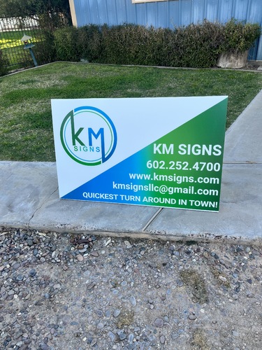 KM Signs Photo